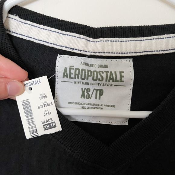 Aeropostale black long sleeve tee - Picture 2 of 3